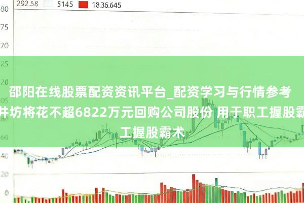 邵阳在线股票配资资讯平台_配资学习与行情参考 水井坊将花不超6822万元回购公司股份 用于职工握股霸术